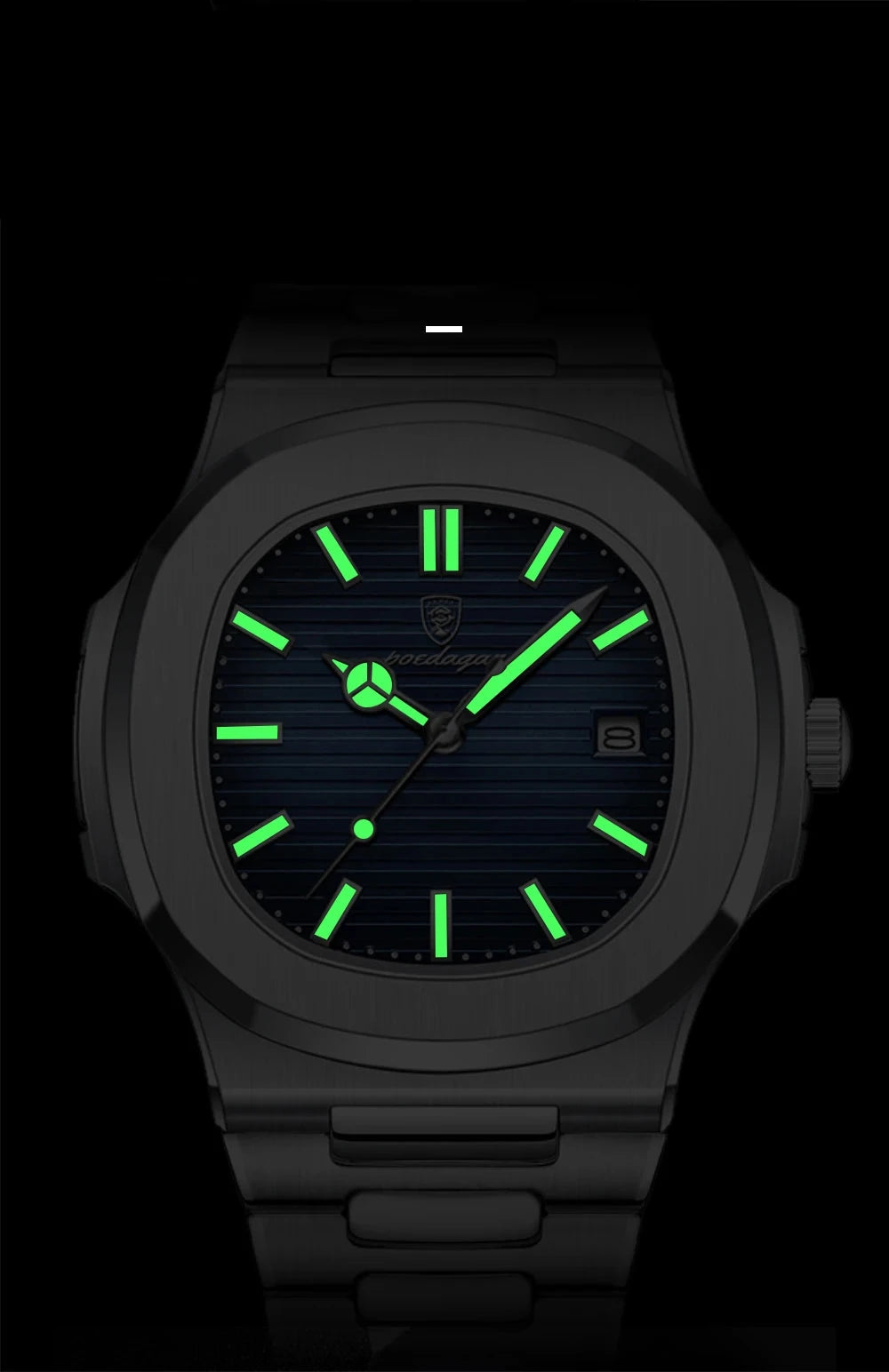 AW CS-01 Watch Steel Black Dial