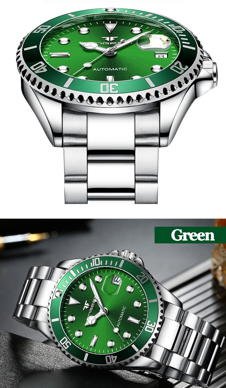 AW LD-01 Watch Green Dial